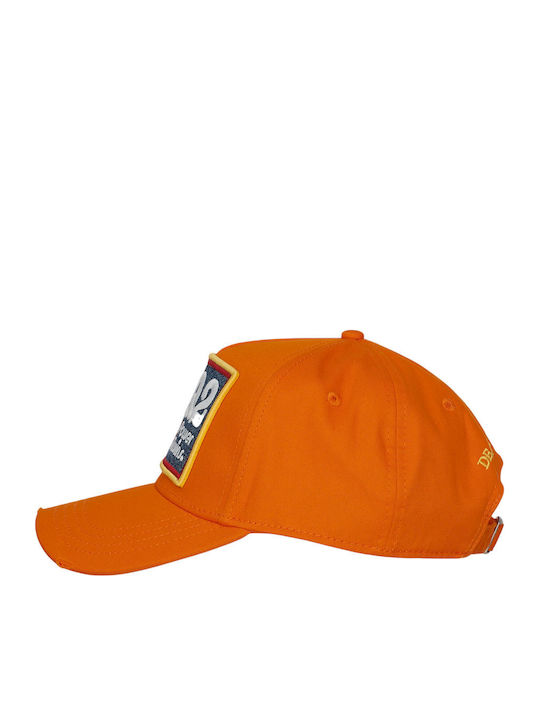 Καπέλο Jokey Dsquared2 Πορτοκαλί Bcm087405c00001-6062 Καπέλο Jokey Dsquared2 Πορτοκαλί Bcm087405c00001-6062
