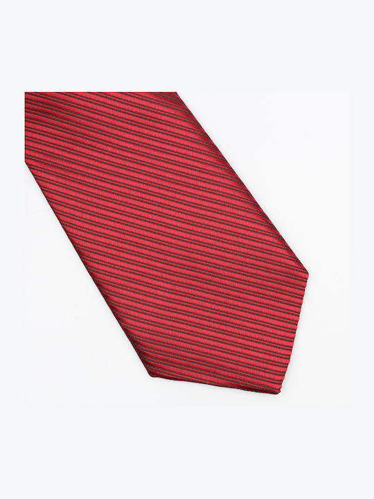 Men's Men's Tie Printed in Burgundy Color