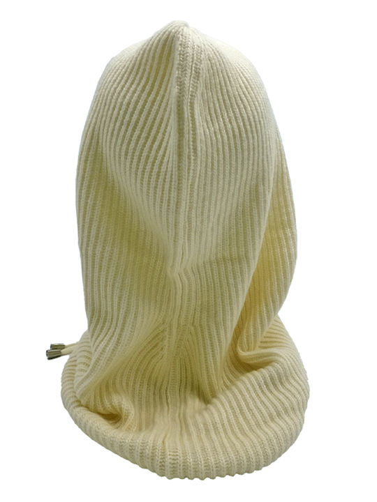 Beanie Ανδρικός Σκούφος Πλεκτός σε Εκρού χρώμα
