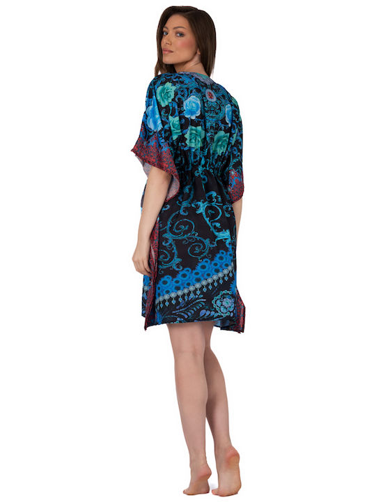 Indischer Kaftan Ar210-b Solo Me 100cm x 120cm Damen Einheitsgröße