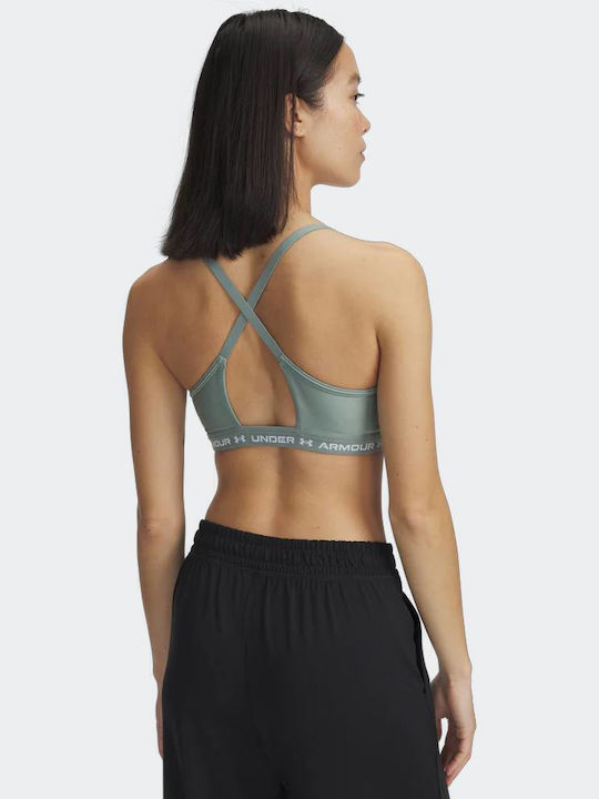 Crossback Low Bra Women's Bra without Padding Green