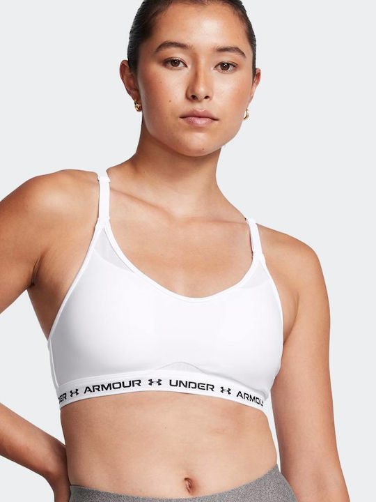 Crossback Low Bra Women's Bra without Padding White