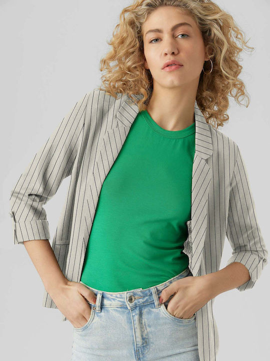 Vero Moda Damen Blazer Ecru