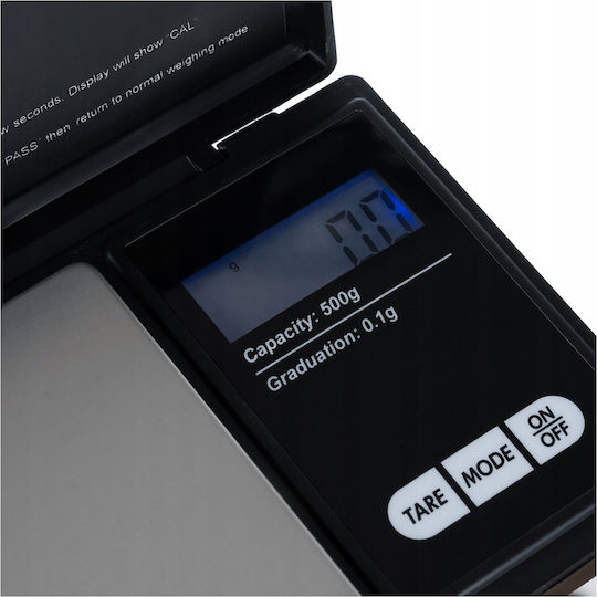 Ruhhy Electronic Precision Commercial Scale with Weighing Capacity of 0.09kg and Division 0.1gr