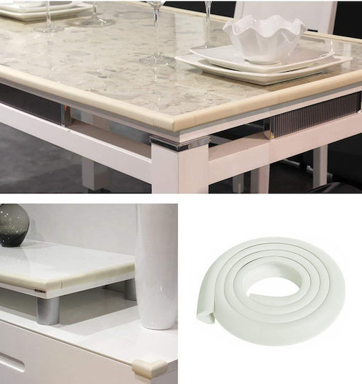 Surface Protector with Sticker in White Color 200εκ. 1pcs