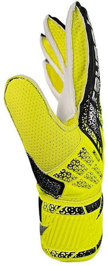 Reusch Attrakt Solid Kids Goalkeeper Gloves Yellow