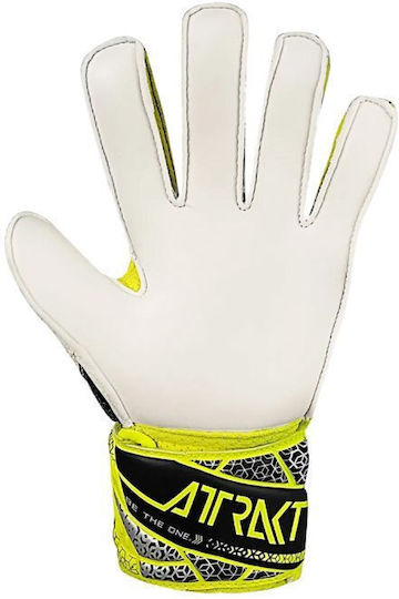 Reusch Attrakt Solid Kids Goalkeeper Gloves Yellow