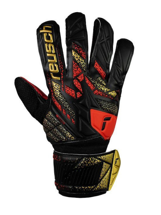 Reusch Attrakt Solid Adults Goalkeeper Gloves Black
