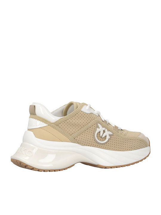 Ariel Γυναικεία Sneakers Μπεζ