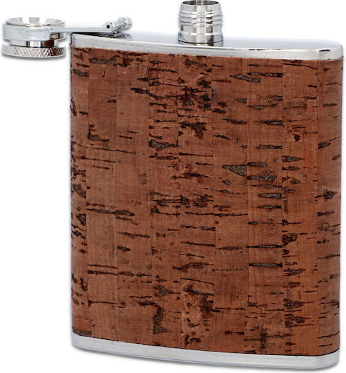 Ploscă de buzunar din plută F3301 210ml