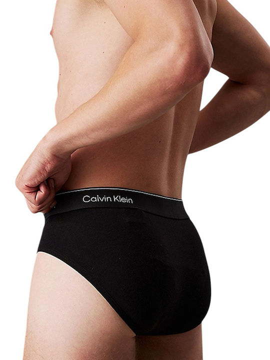 Calvin Klein Ανδρικά Σλιπ 3Pack Black