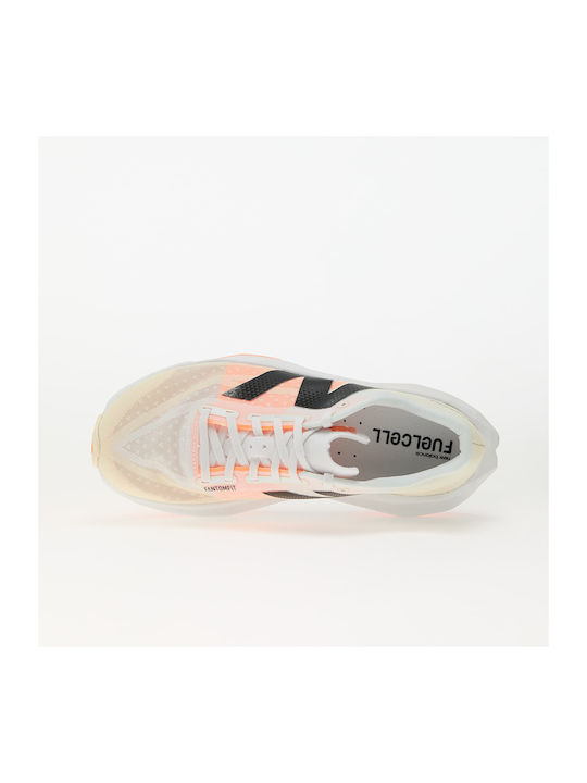 Rebel V4 Bărbați Pantofi sport Alergare White / Light Yellow / Orange