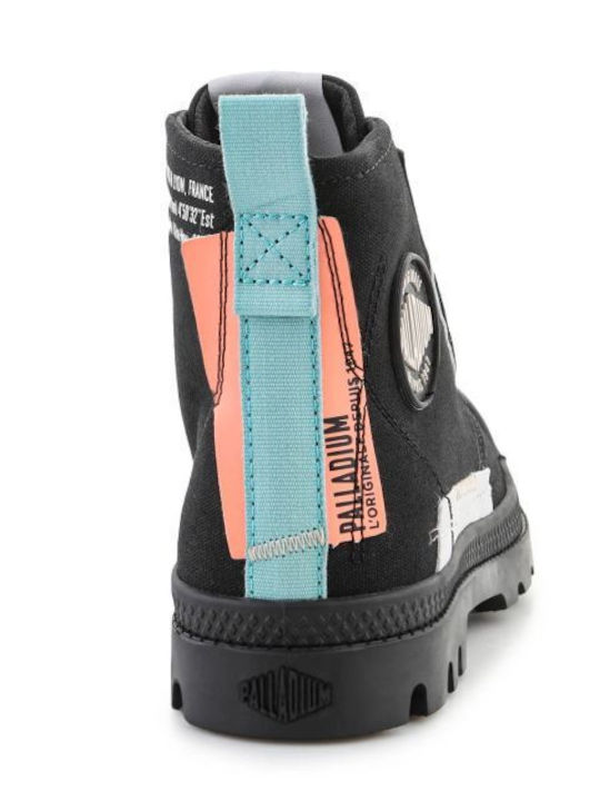 Palladium Pampa Women's Hiking Boots Black