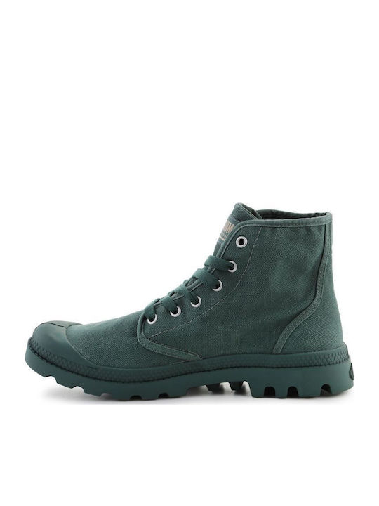 Palladium Pampa Ανδρικά Ορειβατικά Μποτάκια Πράσινα