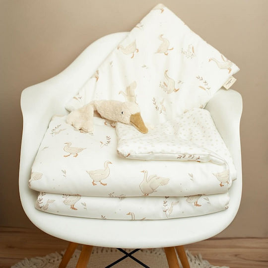 Color Stories Baby Crib Bedding Set Happy Goose 2pcs Multicolour