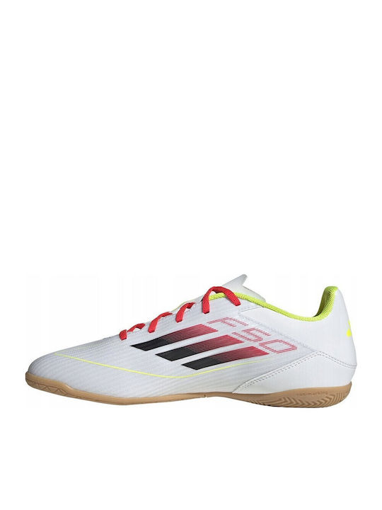 adidas F50 Club Fußballschuhe Halle Weiß