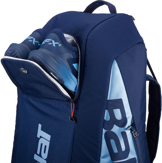 Babolat Pure Drive Τσάντα Πλάτης Τένις 6 Ρακετών Μπλε