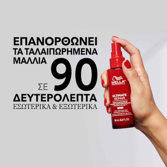 Wella Ultimate Repair Miracle Rescue Leave In Серум за Коса за Реконструкция 30ml