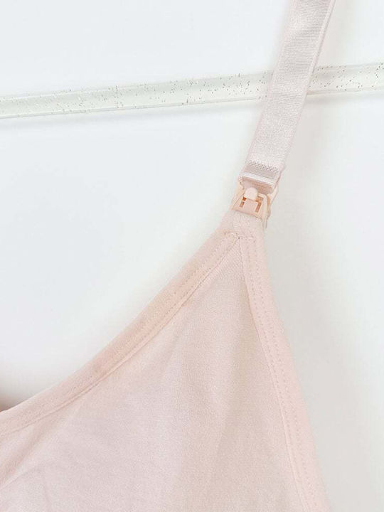 Hana Maternity & Nursing Bra with Clips Nude