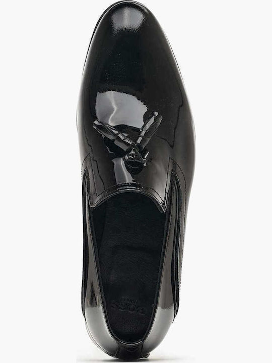 Мъжки мокасини Patent Black
