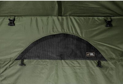 Delphin Yurta Neo Cort de Camping Tunel Verde pentru 3 Persoane 380x310x180cm