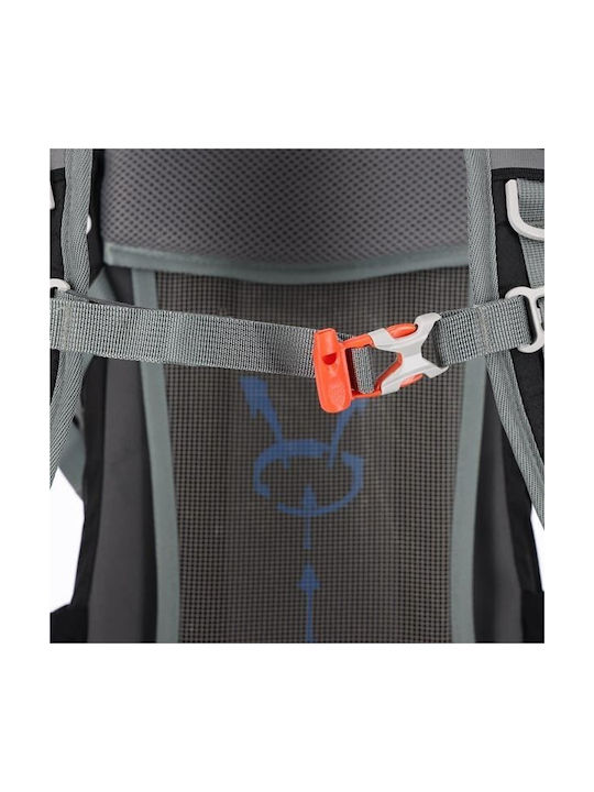 Nils Ορειβατικό Σακίδιο 18lt Αδιάβροχο Μαύρο Daypack