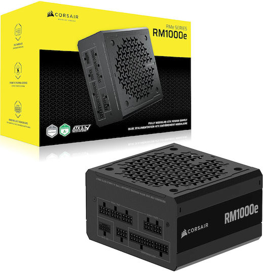 Corsair RMe 1000W Μαύρο Τροφοδοτικό Υπολογιστή Full Modular 80 Plus Gold