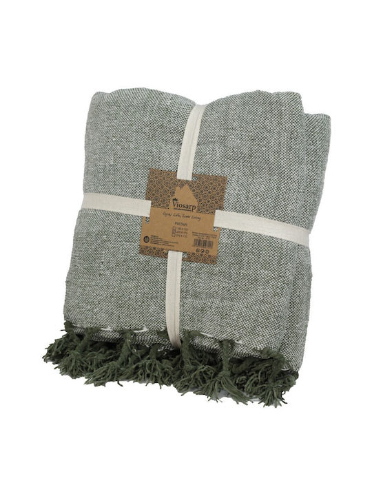 Viosarp Ριχτάρι Πολυθρόνας Chenille 270x170εκ. Γκρι