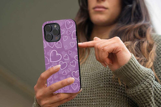 Калъф Sonique Heart Series за Realme C51 Realme C53 Realme Note 50 Лилав