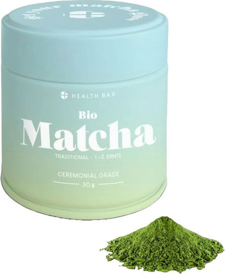 Matcha Τσάι Βιολογικό Προϊόν Health Bar Traditional 30 Φακελάκια 30gr