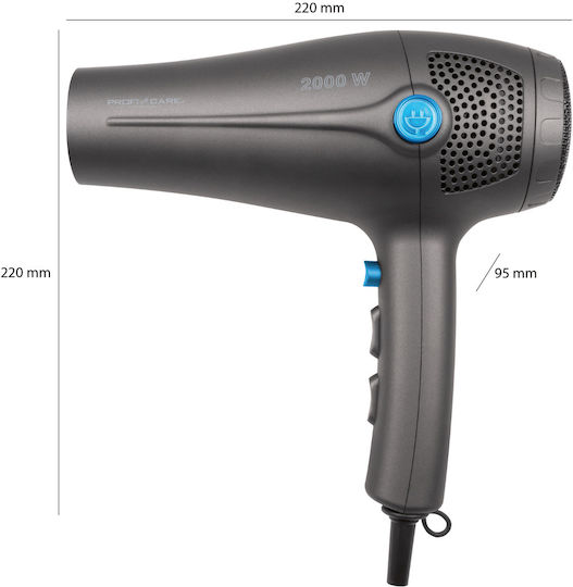 ProfiCare Ht 3020 Πιστολάκι Μαλλιών 2000W