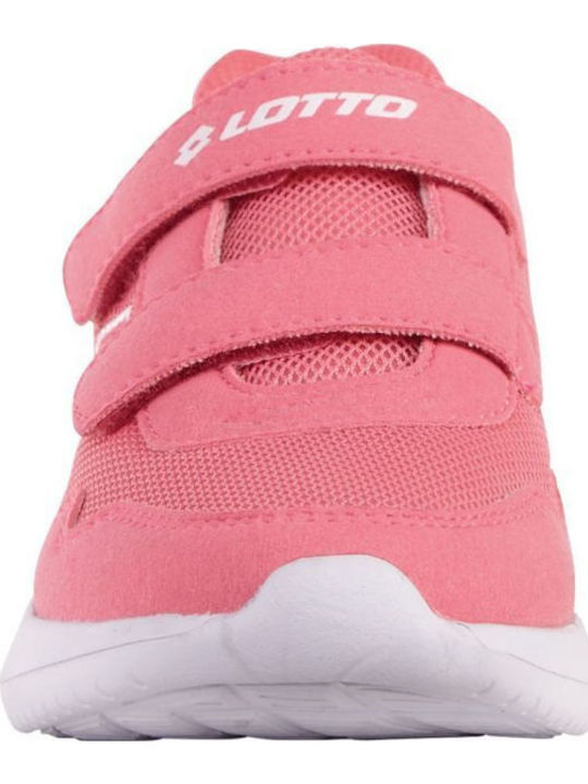 Παιδικά Sneakers με Σκρατς Ροζ