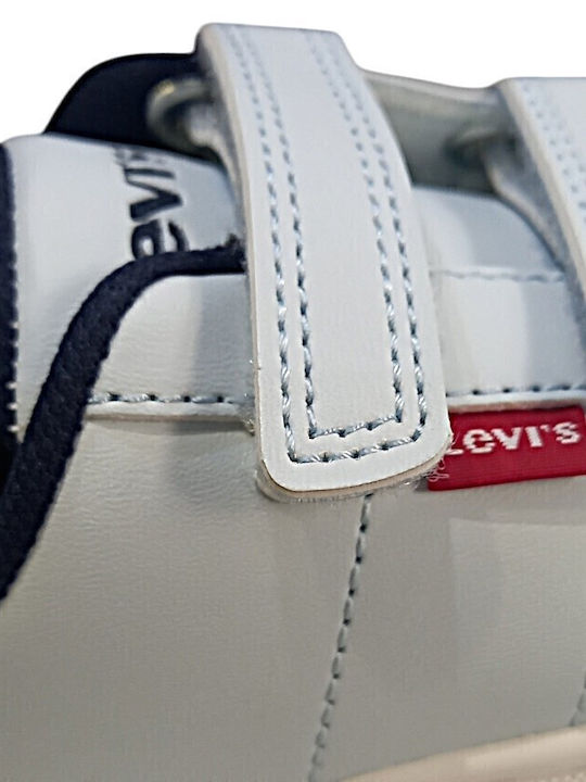 Jr Mini Kinder Sneakers mit Klettverschluss Hellblau