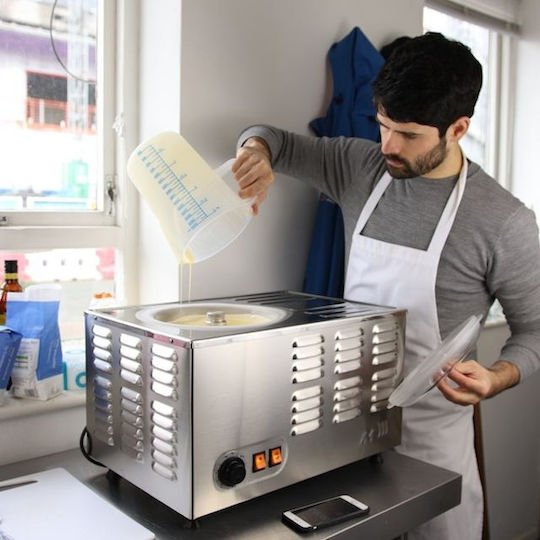 Mașină de Înghețată cu Compresor Musso Stella 3 Litri Oțel Inoxidabil