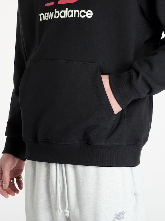 Athletics Sweatshirt mit Kapuze Black