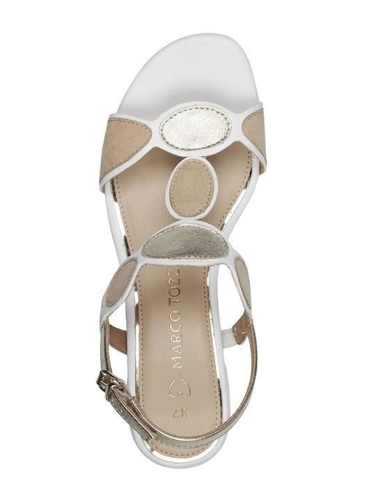 Sandalen Weiß