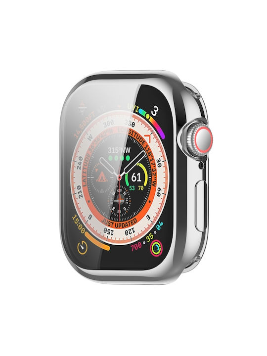 Watch Series Силиконов Калъф в Сребрист цвят за Apple Watch Series 10 46mm