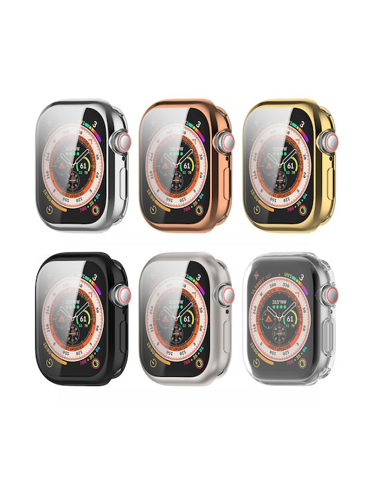 Watch Series Силиконов Калъф в Сребрист цвят за Apple Watch Series 10 46mm