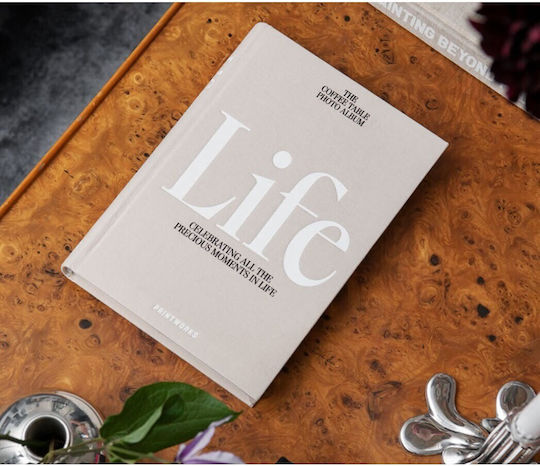 Printworks Албум Life за 160 Снимки Бежов 11x15бр