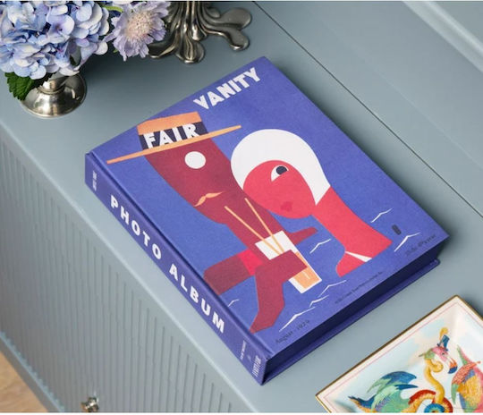 Printworks Album de nuntă Vanity Fair-august 1929 Cover pentru 60 Albume foto Dimensiuni 10x15buc Violet 10x15buc