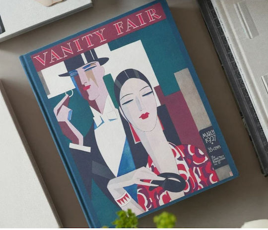 Printworks Album Vanity Fair-march 1927 Cover pentru 60 Albume foto Dimensiuni 10x15buc Verde 10x15buc