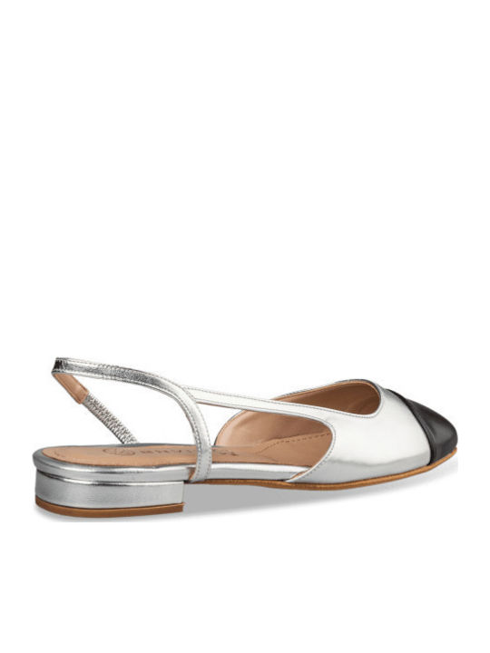 Slingback Ballerinas Silver