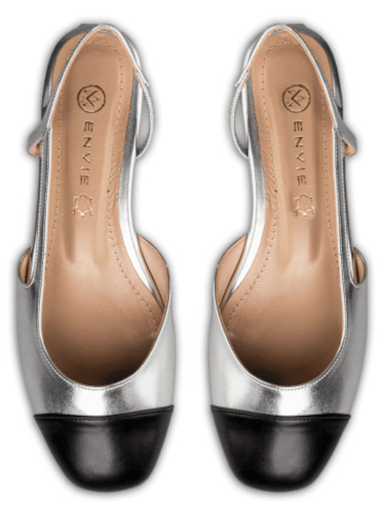 Slingback Ballerinas Silver