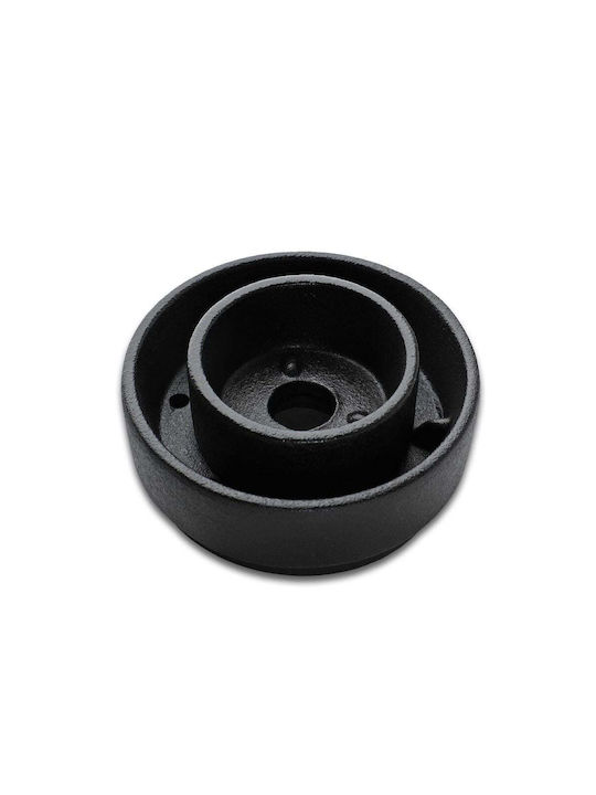 Stelton Suport pentru lumânare Ceramică în culoarea Negru 7x7x28.5buc 1buc