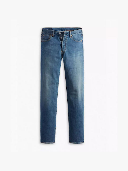 501 Men's Jeans Pants with Slim Fit Blue