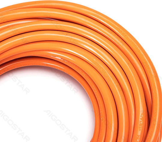 Aigostar Extension Cable Cord 3 x 1.5mm²/15m Orange