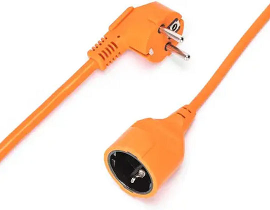 Aigostar Extension Cable Cord 3 x 1.5mm²/30m Orange