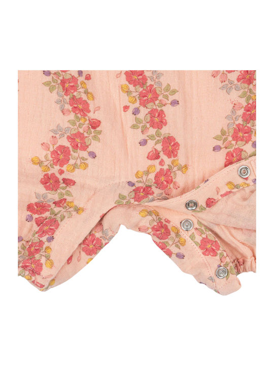 Konges Slojd Babystrampler Ärmellos Floria Pink