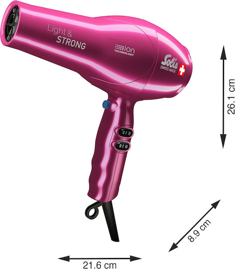 Solis Ionic Πιστολάκι Μαλλιών 1800W