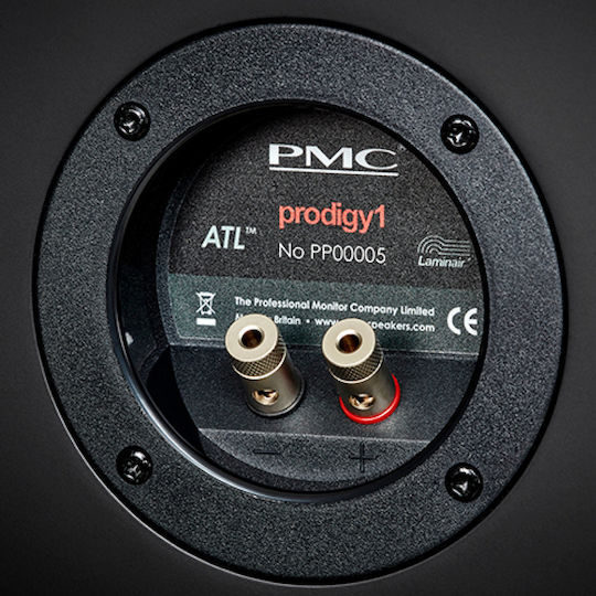 PMC Prodigy1 Pereche Boxe Hi-Fi Bookself 250W 2 Nr. de șoferi L16.5xA23.7xÎ32cm. Negru